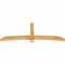 Ekena Millwork Bellingham Rough Sawn Timber Gable Bracket, Western Red Cedar, 84"W x 31"H x 4"D x 4"F, 9/12 Pitch GBW084X31X0404BEL00RWR - alternate 2